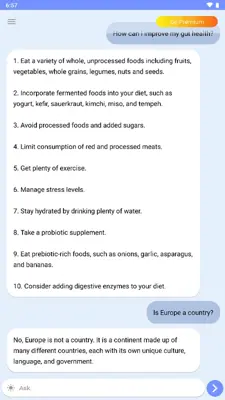 AI Chat - Ask AI anything android App screenshot 2